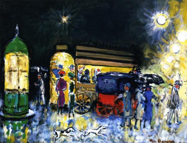 Omnibus Madeleine Bastille by Kees Van Dongen