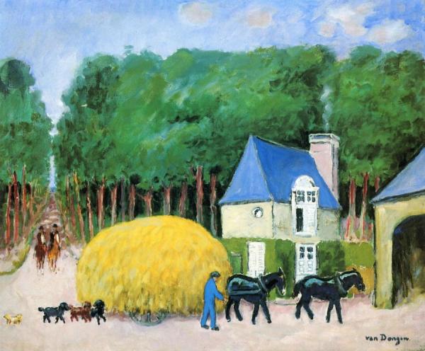 On The Road, Rassy Orne by Kees Van Dongen