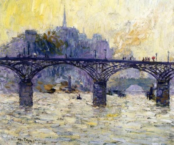 Paris, Le Pont Des Arts by Kees Van Dongen