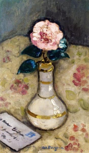 Pink Camellia by Kees Van Dongen