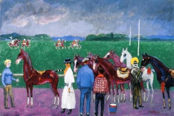 Polo In Deauville by Kees Van Dongen