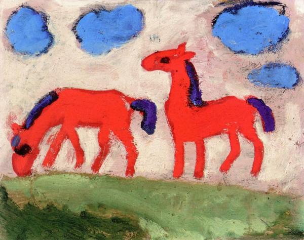 Ponies by Kees Van Dongen