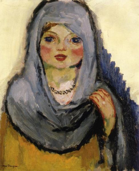 Portrait Of A Girl by Kees Van Dongen