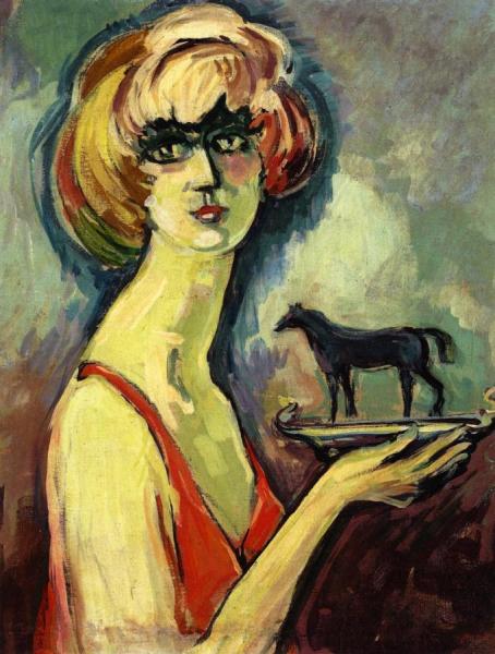 Portrait Of A Woman by Kees Van Dongen