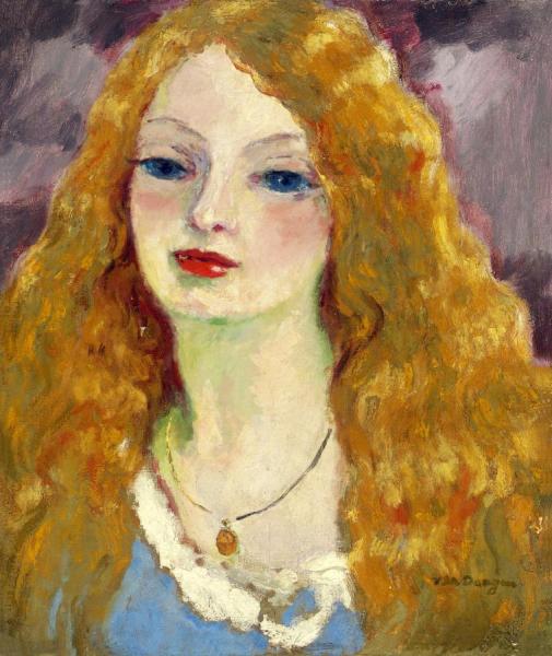 Portrait Of A Woman by Kees Van Dongen