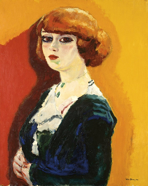Portrait Of A Woman by Kees Van Dongen