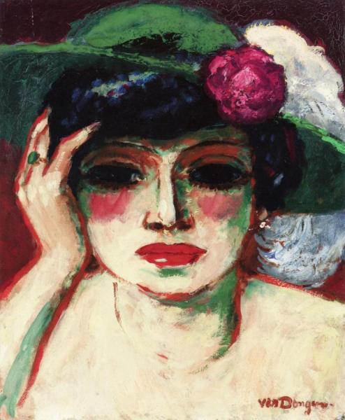Portrait Of Fernande by Kees Van Dongen