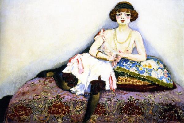 Seated Woman by Kees Van Dongen