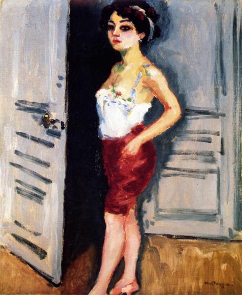 Standing Undressed by Kees Van Dongen