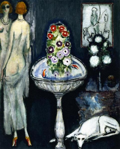 The Bowl Of Flowers by Kees Van Dongen
