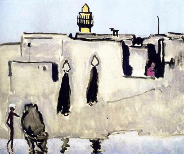 The Fellahs, Along The Nile by Kees Van Dongen