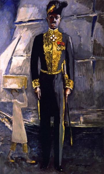 The Haitian Ambassador, Auguste Casséus by Kees Van Dongen