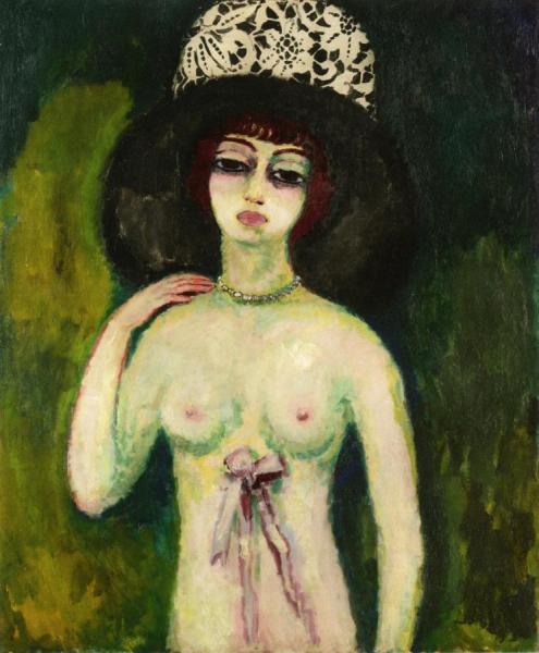 The Lace Hat by Kees Van Dongen