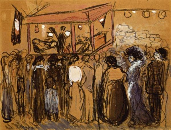 The Music Kiosk by Kees Van Dongen