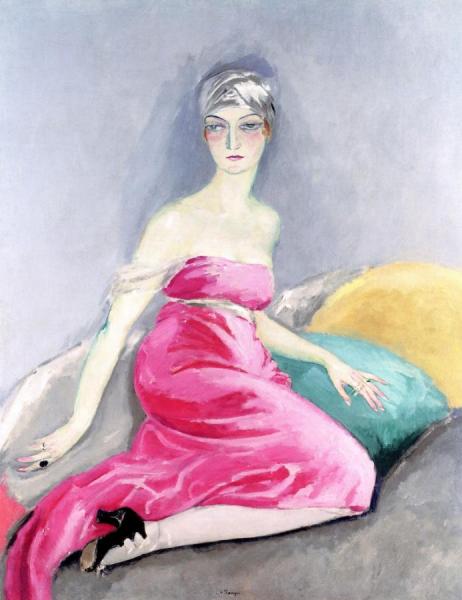 The Red Dress by Kees Van Dongen