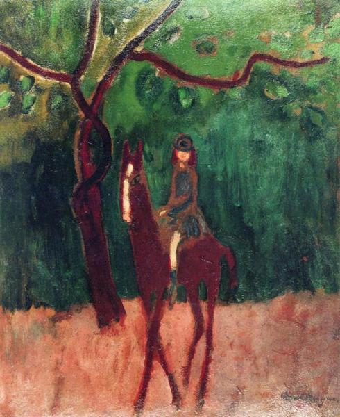 The Rider by Kees Van Dongen