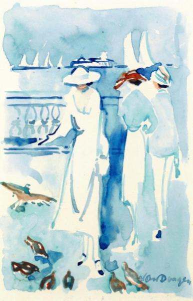 The Shadow Of Saint-marc by Kees Van Dongen