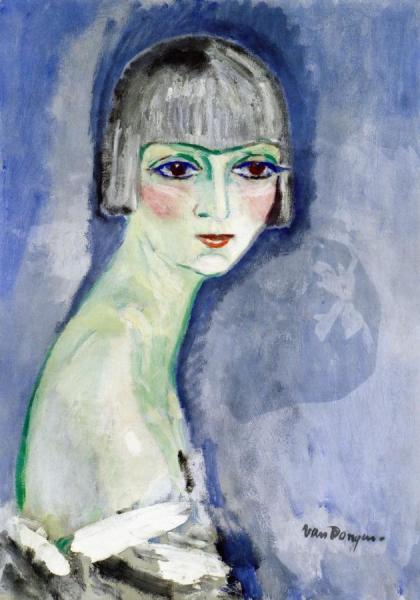 The Silver Wig by Kees Van Dongen