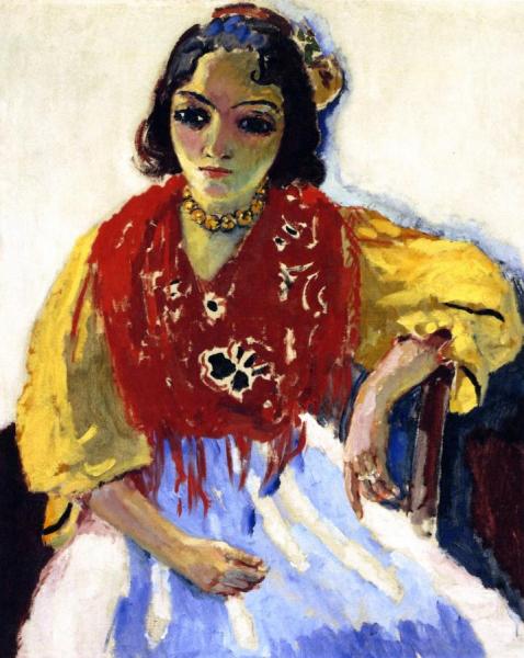 Trinidad Fernandez by Kees Van Dongen Oil Painting Reproductions