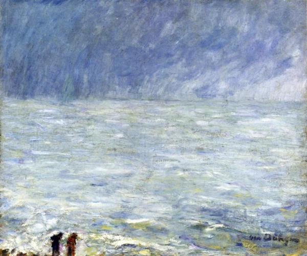 Trouville, The Sea by Kees Van Dongen