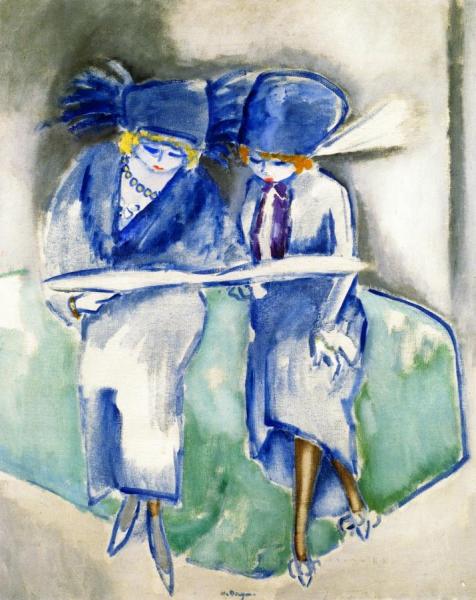 Two Cousins by Kees Van Dongen
