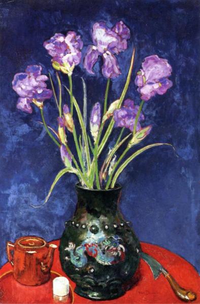 Vase Of Flowers by Kees Van Dongen