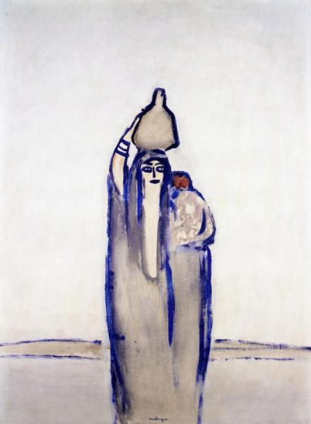 Water Carrier, Egypt by Kees Van Dongen