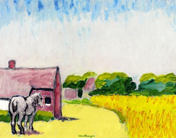 White Horse by Kees Van Dongen