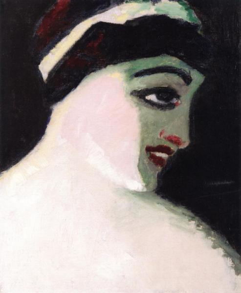 Woman's Head by Kees Van Dongen