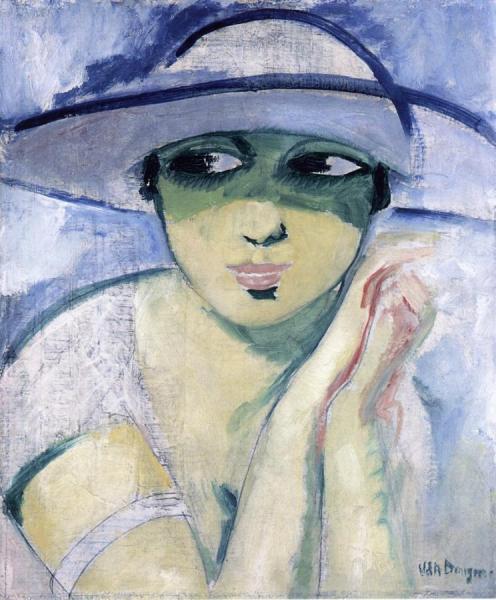 Woman's Head by Kees Van Dongen