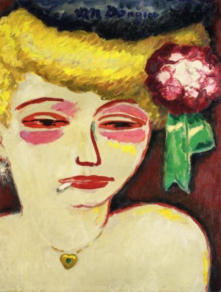 Woman With A Cigarette (cepue) by Kees Van Dongen