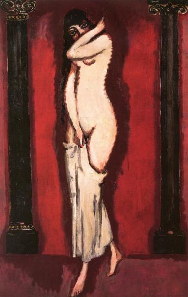 Woman With Columns by Kees Van Dongen