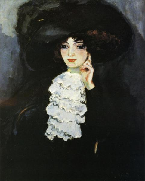 Woman With Frill by Kees Van Dongen