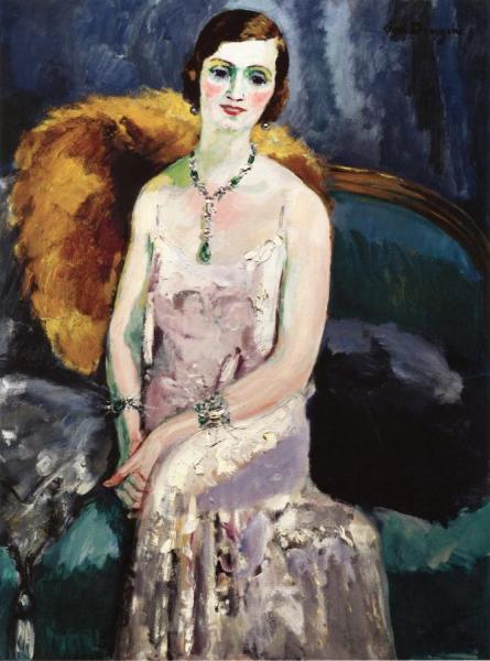 Woman With Jewelry by Kees Van Dongen