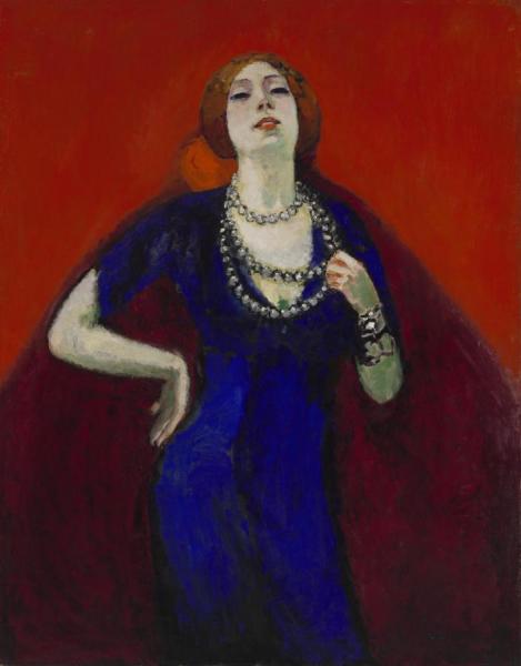 The Blue Dress, 1911 by Kees Van Dongen
