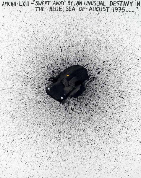 Amchii. Lxiii : Swept Away By An Unusual Destiny In The Blue Sea Of August 1975 by Keith Tyson