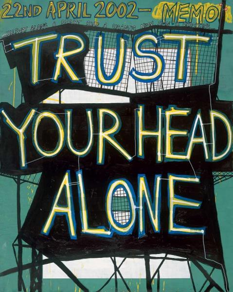 Memo: Trust Your Head Alone, 2002 by Keith Tyson Oil Painting Reproductions