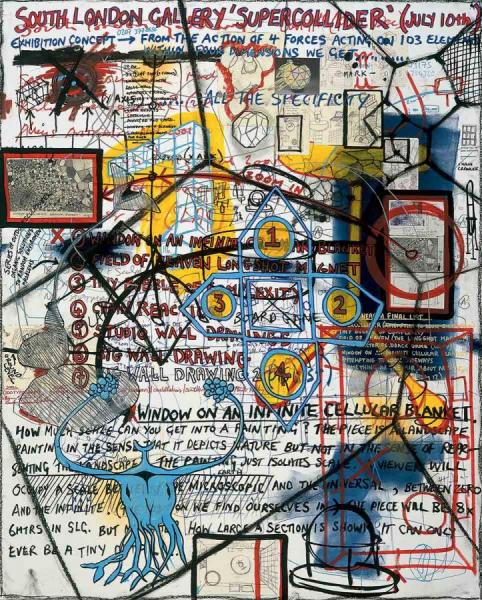 Keith Tyson South London Gallery "supercollider", 2002