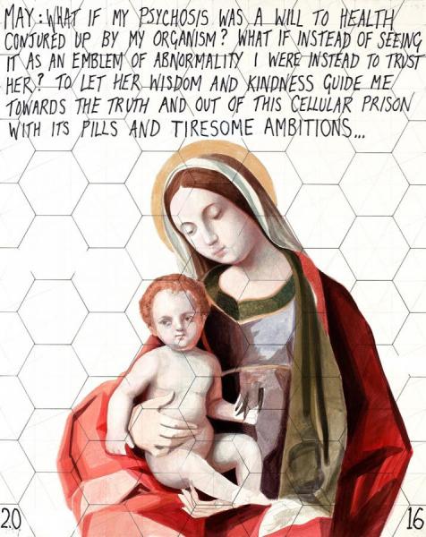 What If My Psychosis Was A Will To Health, Conjured Up By My Organism? 2016 by Keith Tyson