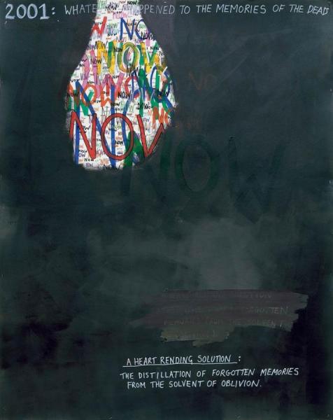 Whatever Happened To The Memories Of The Dead: A Heart Rendering Solution, 2001 by Keith Tyson