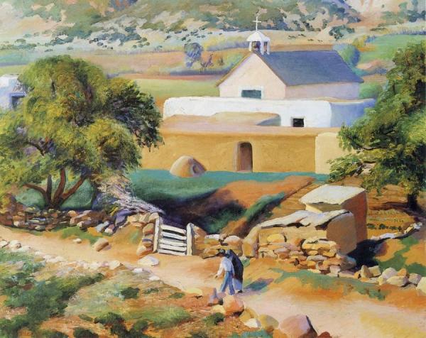 The Mission Church by Kenneth Miller Adams