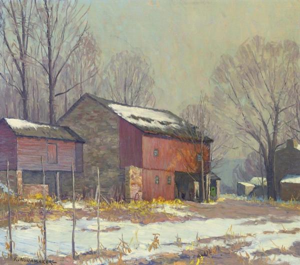 Bill's Place by Kenneth Nunamaker Oil Painting Reproductions