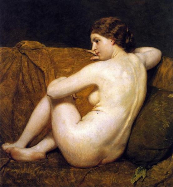 A Blond by Kenyon Cox Oil Painting Reproductions