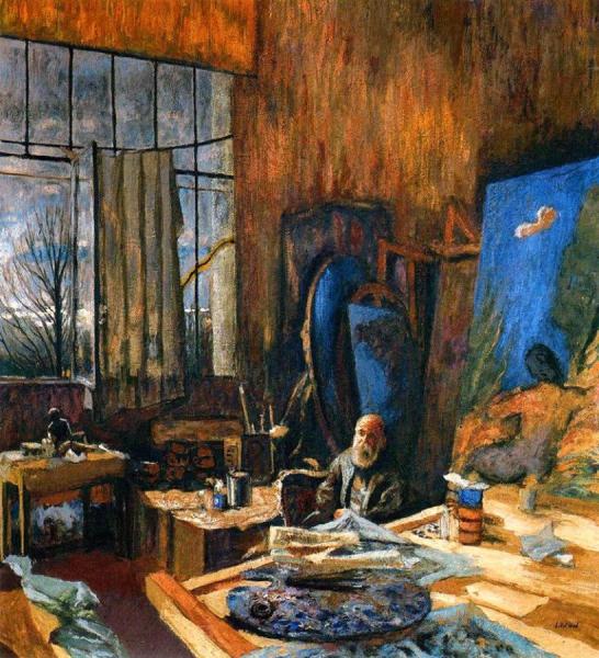 Ker Xavier Roussel Edouard Vuillard In His Atelier