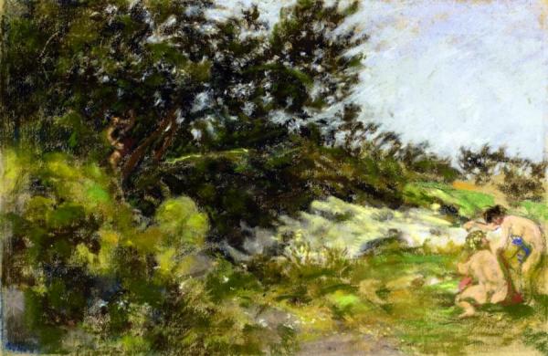 The Afternoon Of A Faun by Ker Xavier Roussel Oil Painting Reproductions