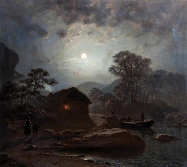Moonlight by Knud Andreassen Baade