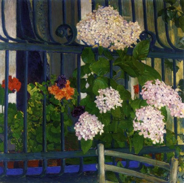 Geraniums by Koloman Moser Oil Painting Reproductions