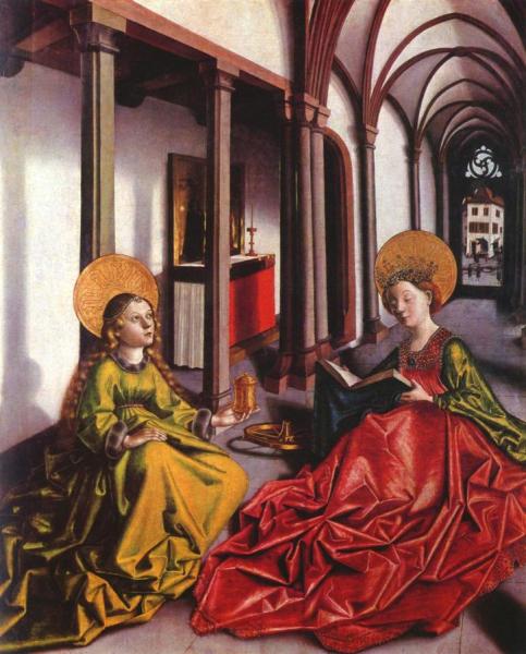 St-catherine-and-mary-magdalene by Konrad Witz