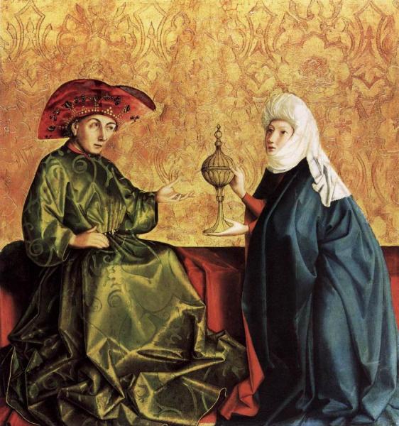 The Queen Of Sheba With King Solomon, 1435/37 by Konrad Witz