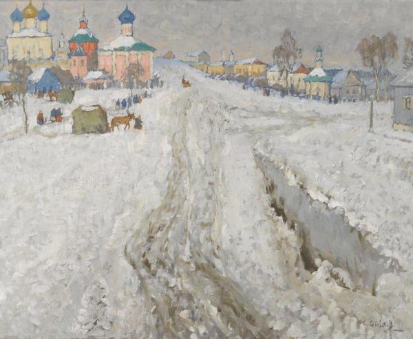 A Russian Town Under The Snow by Konstantin Gorbatov